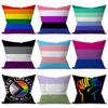 LGBTQ Art Pride Lesbian Gay Rainbow Flag Pillow Anime Pillow Sofa Bed Head Pillow Cover Cushion Cover X Cm Fashion