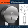 Stainless Steel Concealed Wall-Mounted Double Roll Tissue Holder