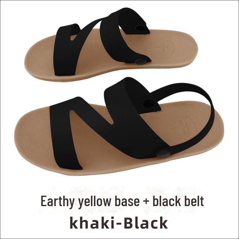Dual-Purpose Non-Slip Sandals: Fashionable Beach Shoes for Men and Students