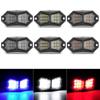 18 LED Car Truck LED Rock Light 12V 24V Van Lorry RV Exterior Atmosphere Light Auto Bottom Light Lamp Underbody Led Neon Lights