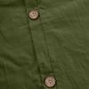 New Women's Cotton And Linen Button,down Casual Top