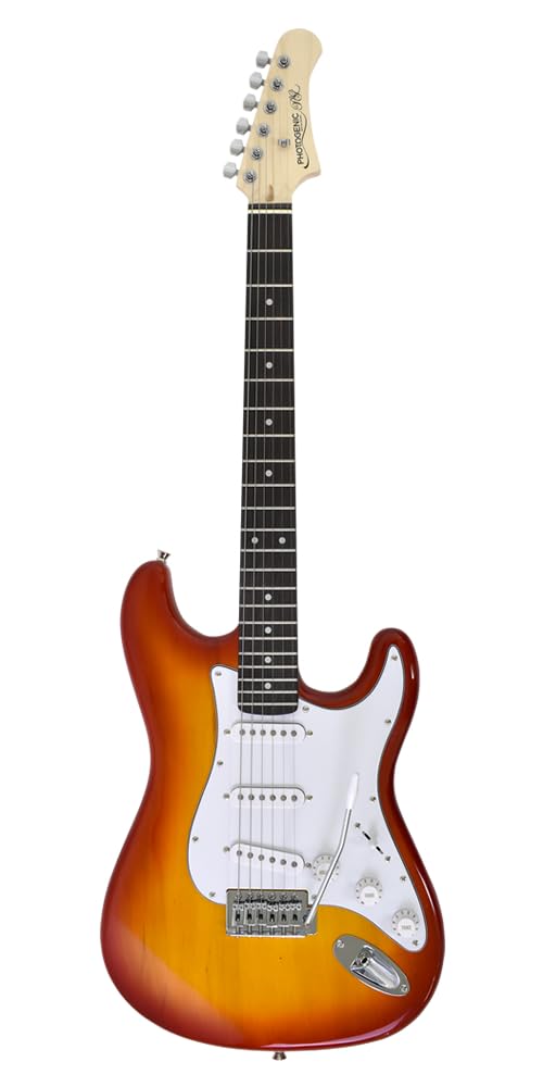 Photogenic electric cherry sunburst and adjustment wrench ST-type guitar, finish, ST-180/CS [Soft case, cable, included]