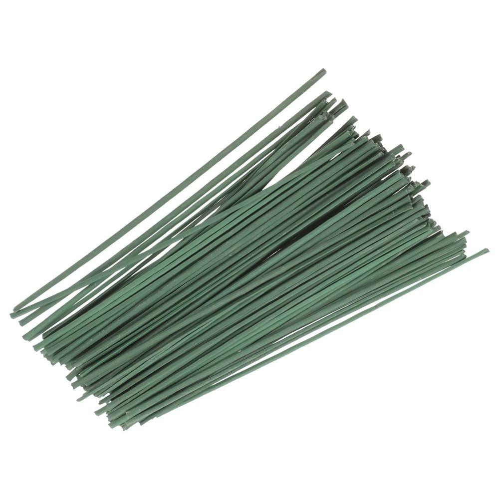 100pcs Metal Core Artificial Flower Stem 2mm Artificial Plant Stick  Wedding Decoration