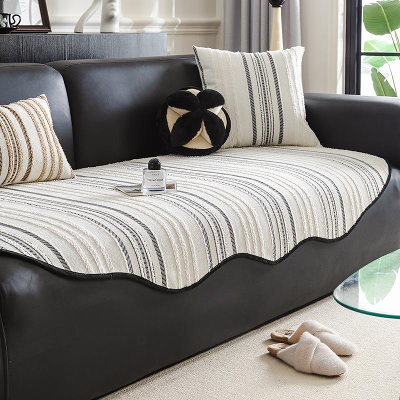 

Чехол на сиденье дивана EIFLOY из нерегулярной шенилловой ткани класса люкс, на 3, 4 места, чехол для дивана, нескользящая подушка для дивана, защитный чехол для мебели 90x90