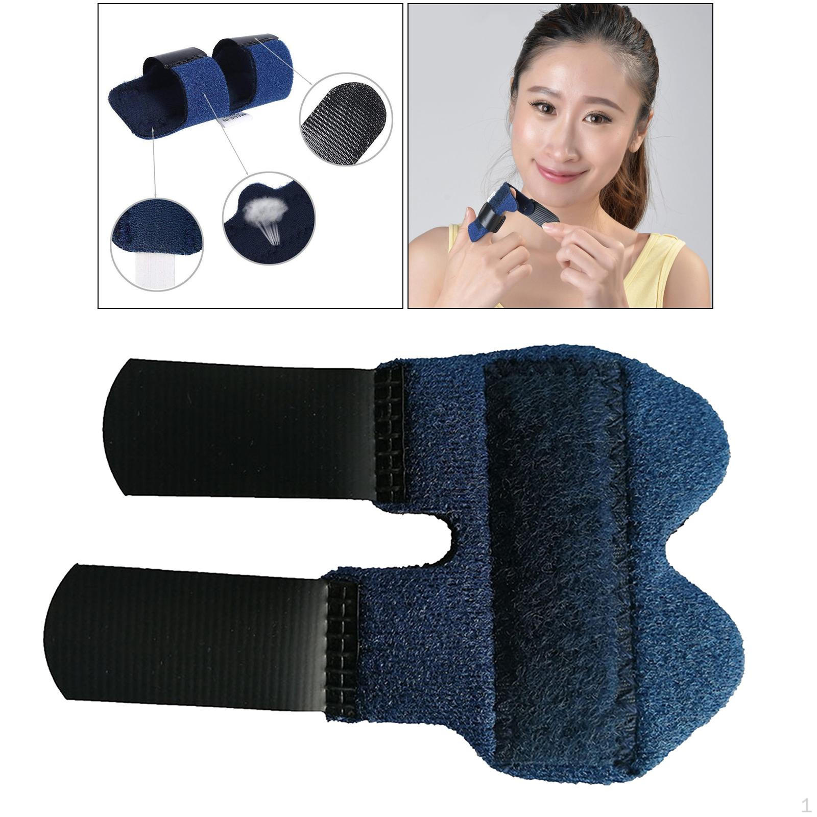 

Finger Splint Straightener Support for Broken Fingers Sports Injuries , can pain and discomfort чорний