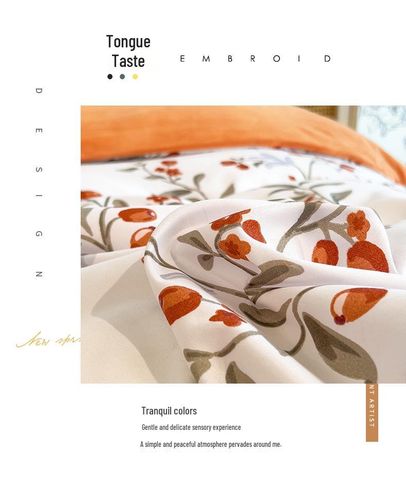Winter Skin-Friendly Thick Milk Velvet Duvet Cover - Cozy, Warm & Ideal for Sleeping Naked in Dorms