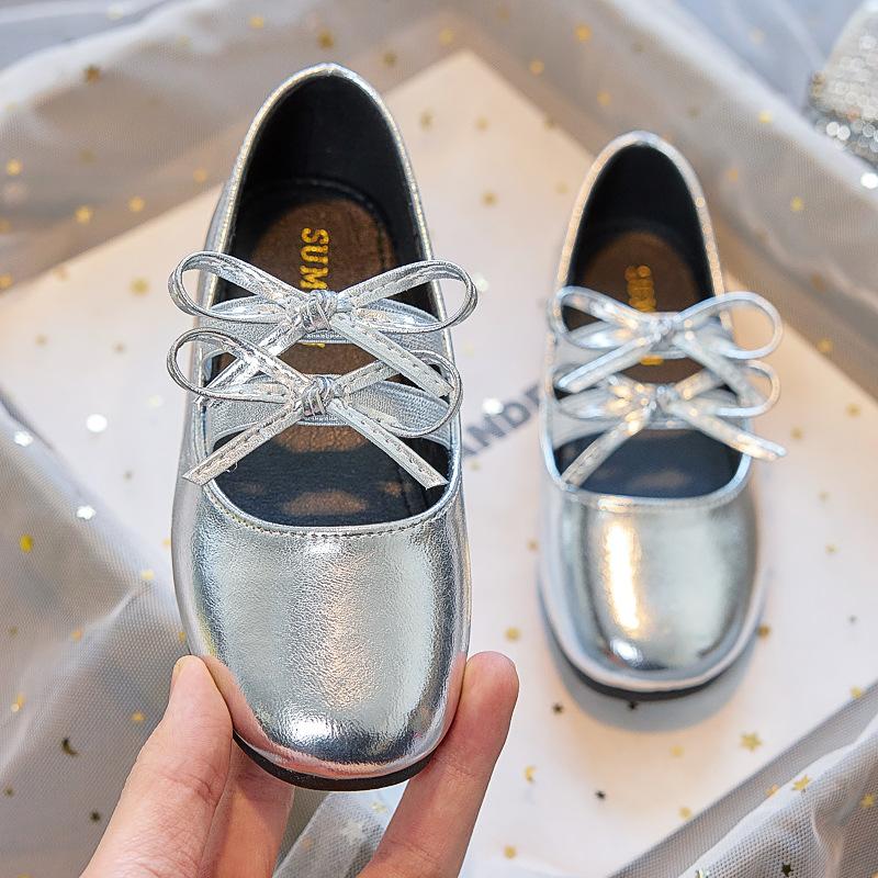 Girls' Leather shoes2026New Spring and Autumn Ballet Shoes for Children, Mary Jane Shoes for Girls, Princess Leather Shoes for Girls
