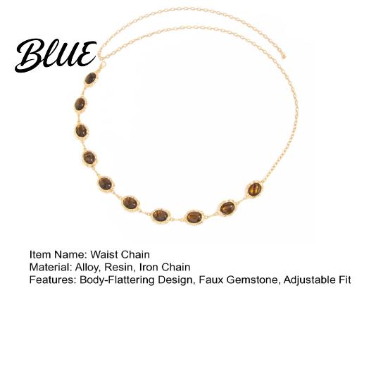 Summer Exotic Waist Chain for Women Adjustable Belt with Tassel