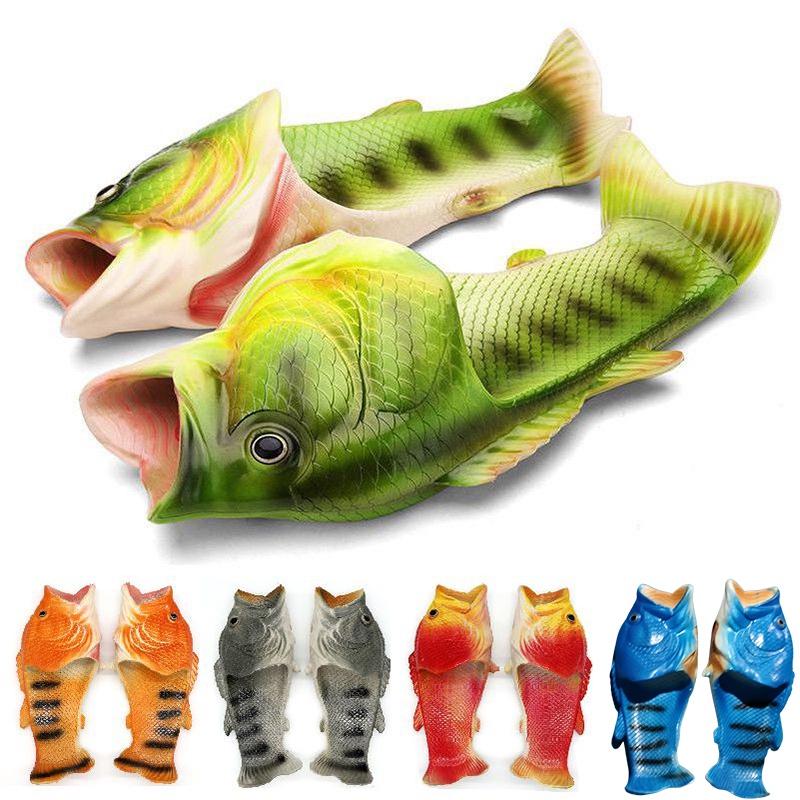 Fun And Funky Fish Slipper Sandals For Adults And Kids