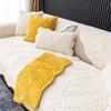 Chenille Sofa Cushion Four Seasons Universal Sofa Cover Cover Japanese Banana Leaf Leather Seat Cushion Light Luxury Cover Cloth