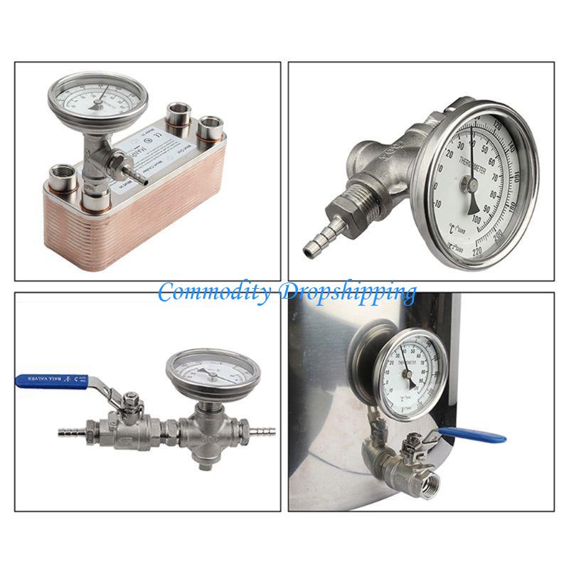 Y5JC Stainless Steel Thermometer for Cooking Read Waterproof Thermometer