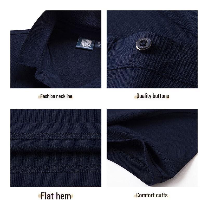 Men's Heavyweight Ice Silk Quick-Dry Polo Shirt