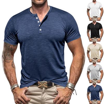 Sommer Herren Kurzarm T-Shirt Herren Top T-Shirt