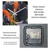 High-Quality Red High-Quality Koi High-Quality Swimming High-Quality Design High-Quality Wall High-Quality Clock, High-Quality With High-Quality