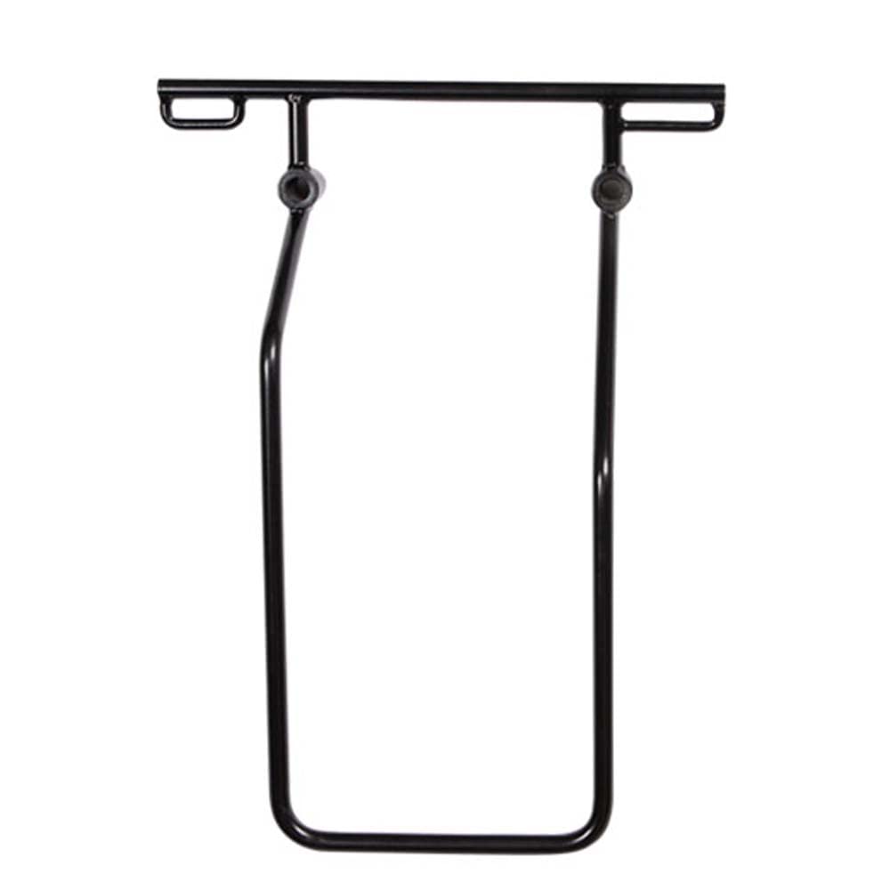 DEGNER Saddlebag Support with Integrated Slide Rail for RH975 Night Star and Left (2022 later), Side, Black, SBS-13