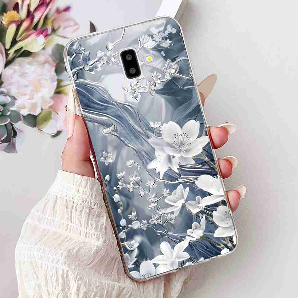 For Samsung Galaxy J6 Plus Case J610F J610G Popular Painted Phone Cover Soft Silicone Cases For Samsung J6 Plus GalaxyJ6+ Coque