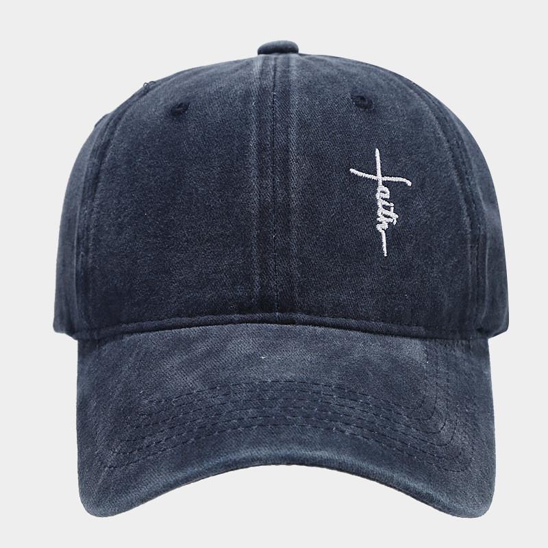 Spring New Letter Embroidered Baseball Cap For Men Women Sun Protection Casual Style