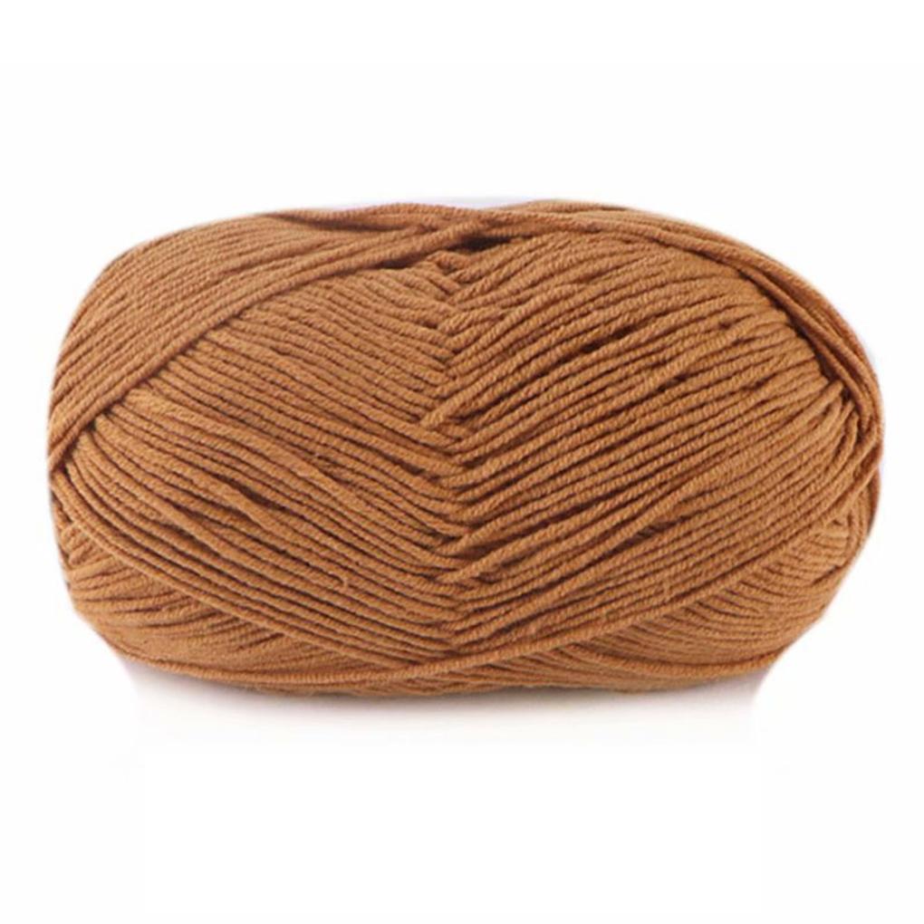 Crochet Yarn Sweater Scarf Gloves Toys Bundle Crafts Gifts Threads Durable Skeins Set Arts 4-Ply for Knitters Beginners Parties