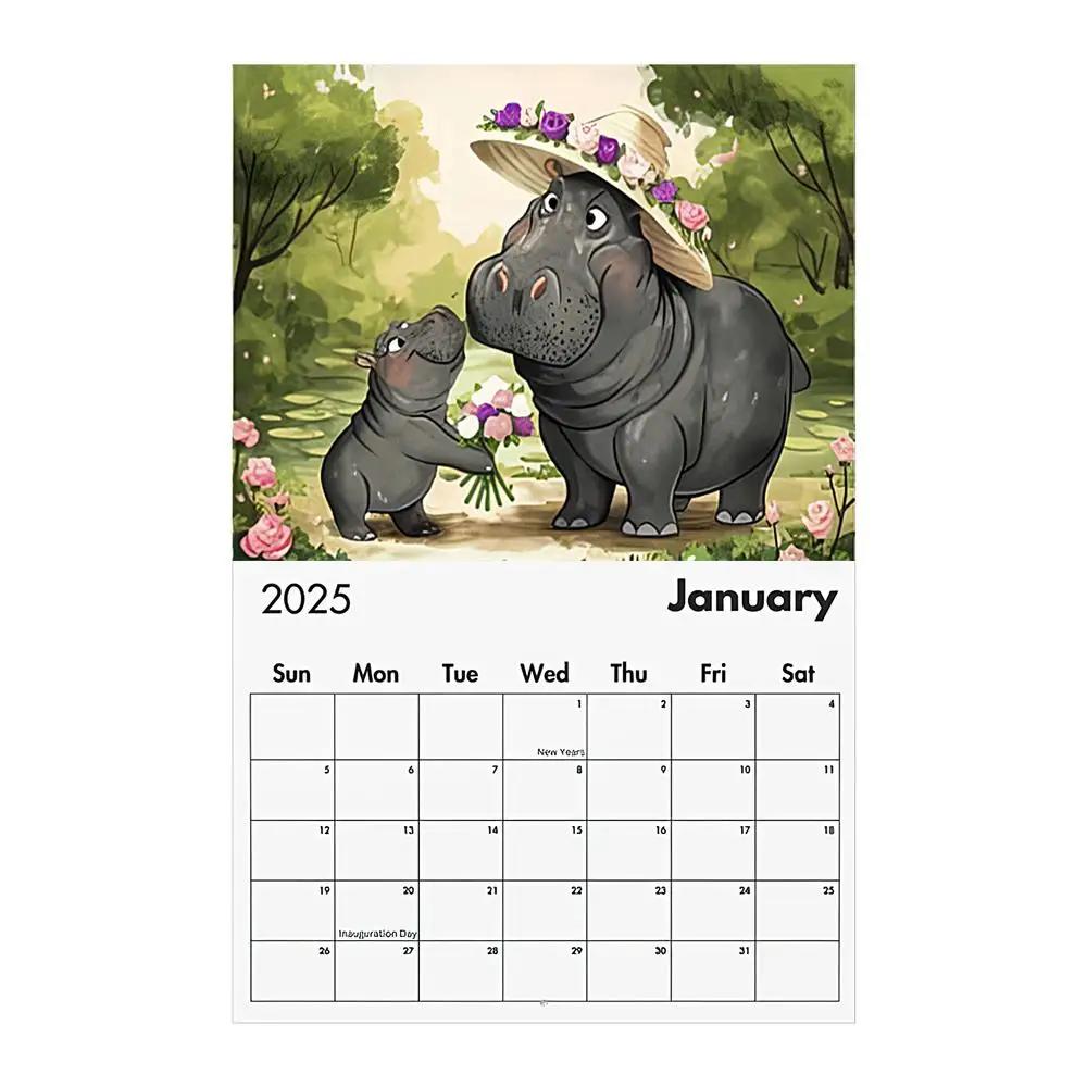 Рождественский календарь с бегемотами 2025 года — фото 8