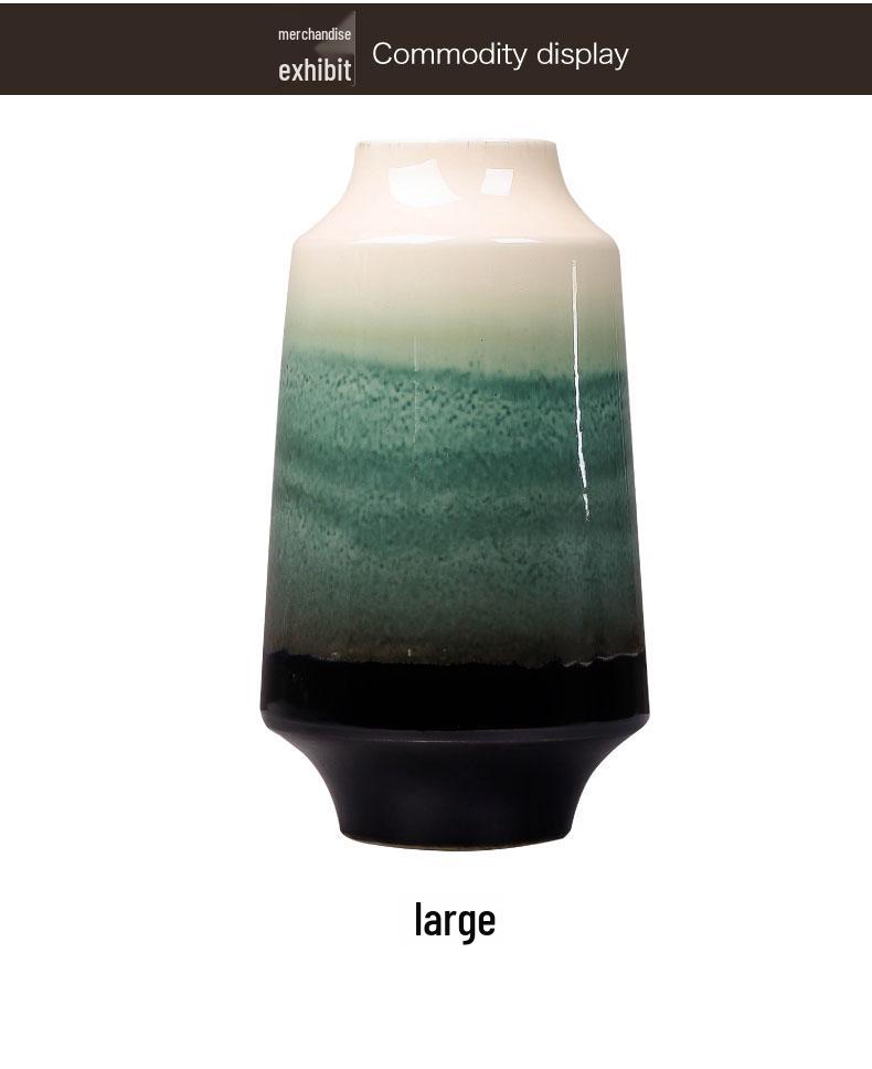 Zen-Inspired Dried Flower Vase for Dining Table and Living Room Display