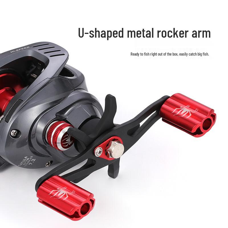 Brangdy Metal Baitcasting Reel Micro Lure Deep Spool