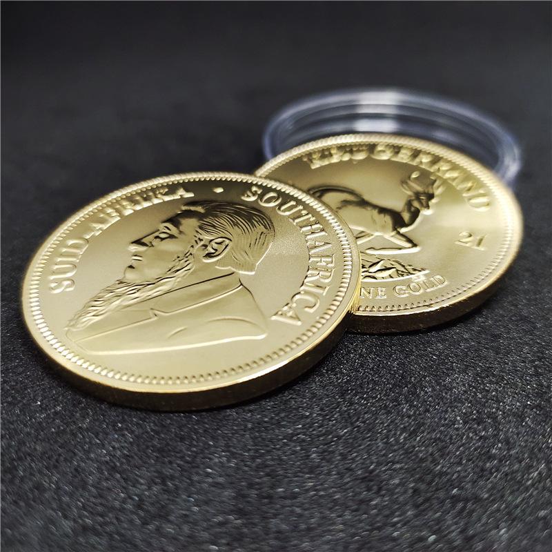 Presidential Commemorative Coin, South African Kruger, Gold and Silver Coins, Commemorative Medal
