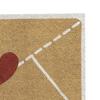 Heart Envelope Valentine Door Mat Non-Slip Indoor Outdoor Welcome Rug Front Door Entryway Decor for Holiday Season Home Balcony