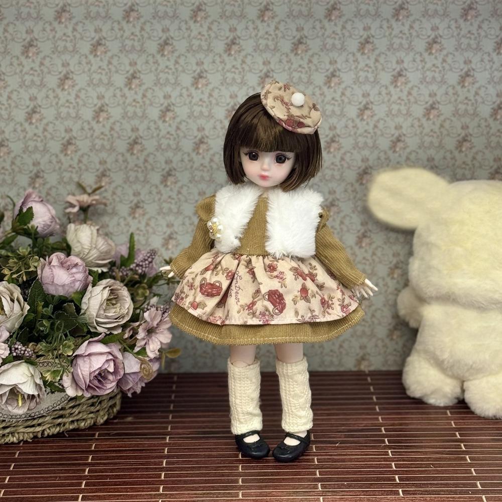 With Clothes Removable Joints Doll Dress Up 1/6 Bjd Dolls Dressing Doll 30cm BJD Doll  Girls Gifts