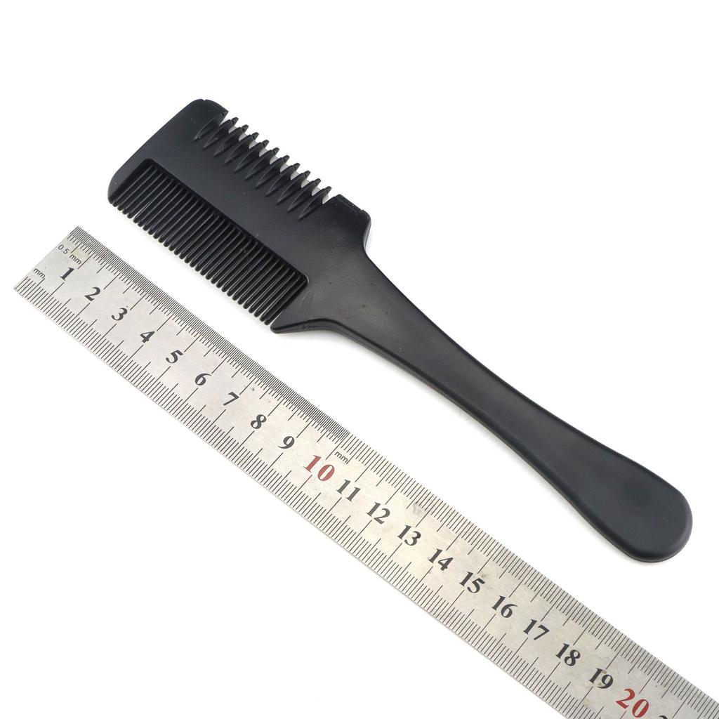 Professional 2 In1 Razor Blade Comb Hair Scissors Haircut Thinning Barber Tools Hair Cutting Shears Hairdresser Scissors Comb