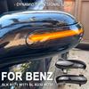 2pcs Dynamic Blinker For Mercedes Benz SLK-Class R171 W171 SL-Class R230 W230 LED Turn Signal Light Side Mirror Indicator