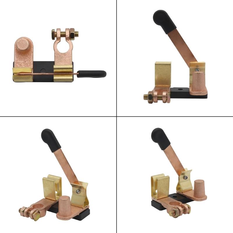 High Current Battery Main Switches 12V 250A Disconnect Power Cut Switches Heavy Duty Power Shutoff for Car & 