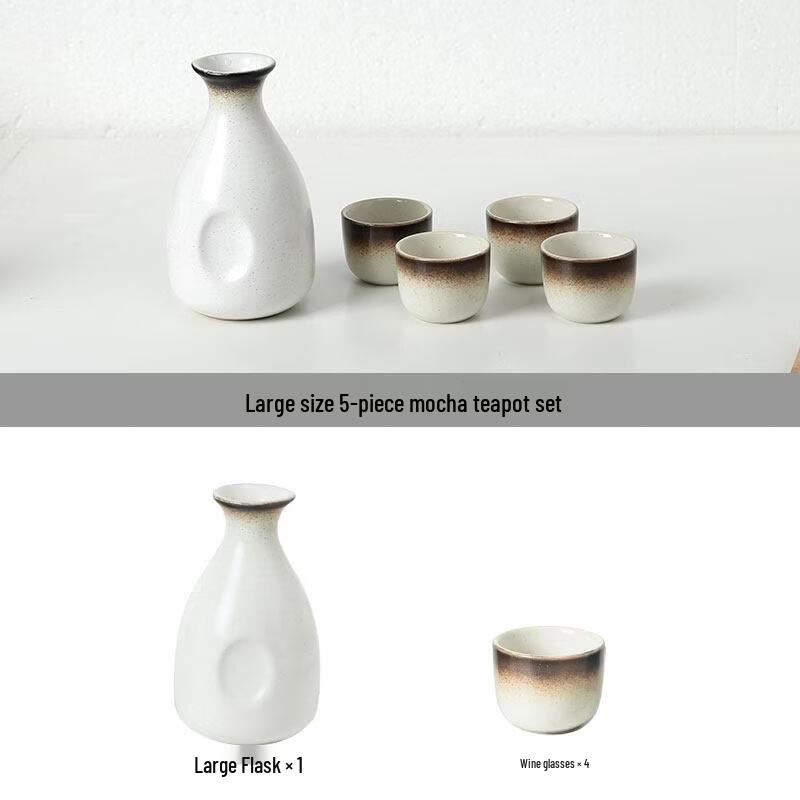 MODX Ceramic Sake Serving Set with Warmer
