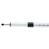 LOGOS Push Height 34 Levels from 105cm To 250cm Push-Up Pole, 250cm, Pin, Adjustable,