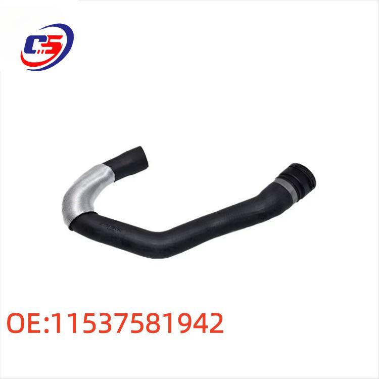 BMW F18 Radiator Rubber Coolant Hose - Thermostat-Compatible