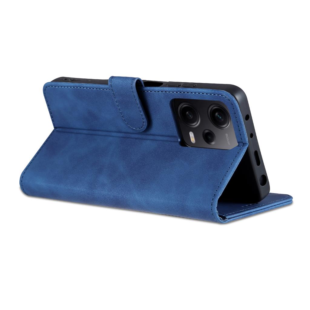 AZNS For Xiaomi Redmi Note 12 Pro 5G/Note 12 Pro Speed 5G/Poco X5 Pro 5G Phone Case PU Leather Wallet Stand Flip Folio Protective Cover