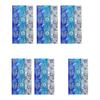 1/2/3Pcs Hanukkah Rain Curtain Background Shiny Metal Texture Three-Color Gradient Visual Effect Rain Curtain Holiday Decoration