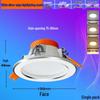 Foshan Recessed Ceiling Light: Living Room Downlight/Spotlight for Aisles and False Ceilings.