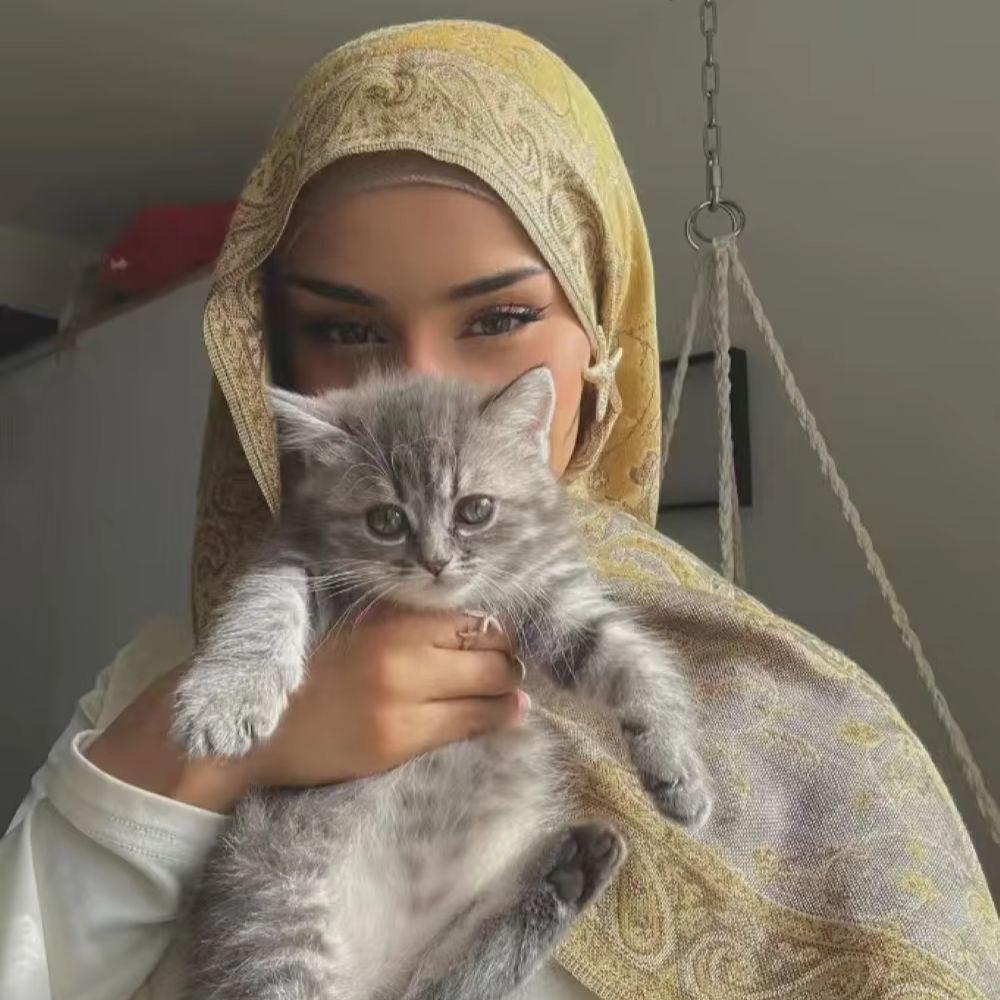 Ethnische Paisley-Stickerei Hijab-Schal Retro Cashew-Baumwolle Muslimische Frauen Hijabs Schal-Wickel Damen Elegante Schals Turban-Kopftuch