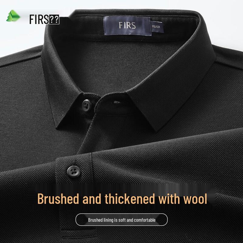 

Men s Wool Blend Long Sleeve Polo Shirt XL