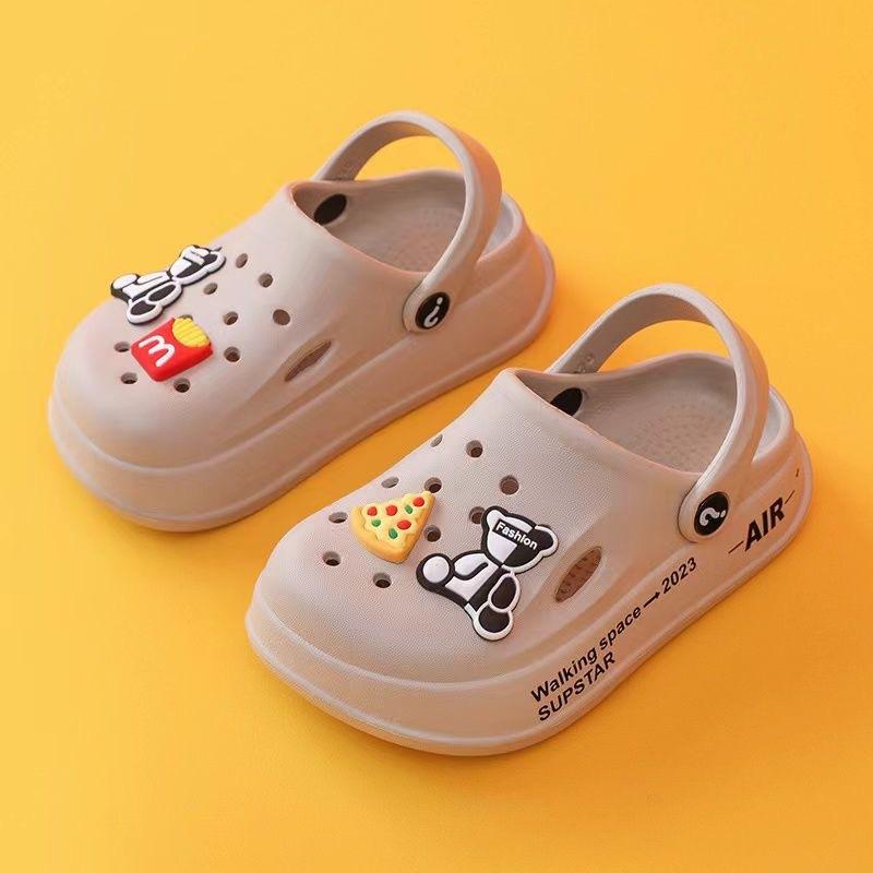 Children's Astronaut Hole Shoes, Boys, Middle-aged and Older Children Wear Non-slip Thick-soled Beach Shoes In Summer, Baby Cute Indoor