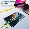 Retractable 4-in-1 Fast Charging Cable 65W USB-C PD 1 2m Spring Charger for iPhone iPad Android Laptops