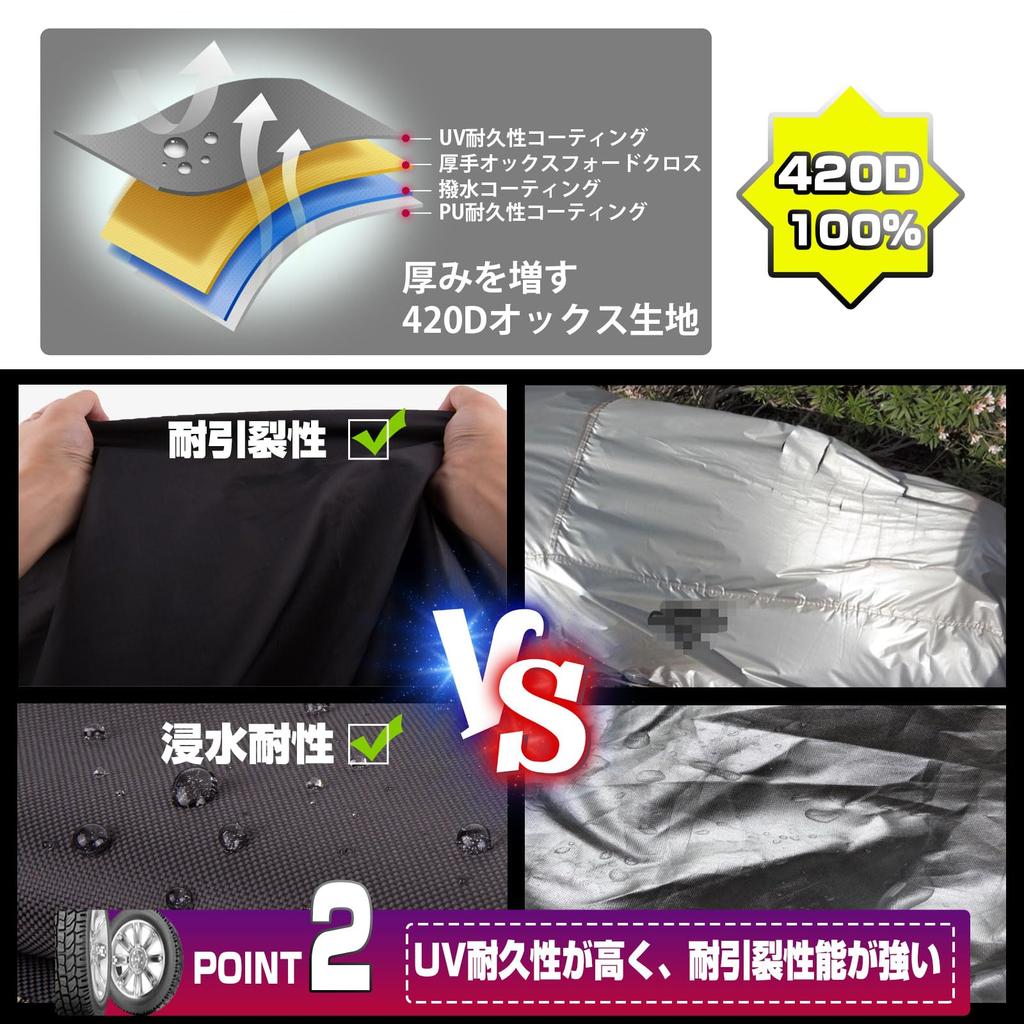 Rosefray Outdoor Tire Cover with 4 Felt Pads Waterproof Heavy Duty Tear Resistant 4