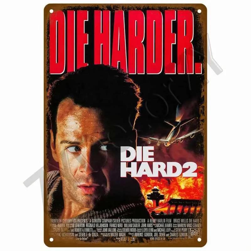 Metal Vintage Poster Tin Sign Decoration Retro Movie Metal Sign Plaque For Man Cave Bar Painting Cinema Wall Art Home Decor Film