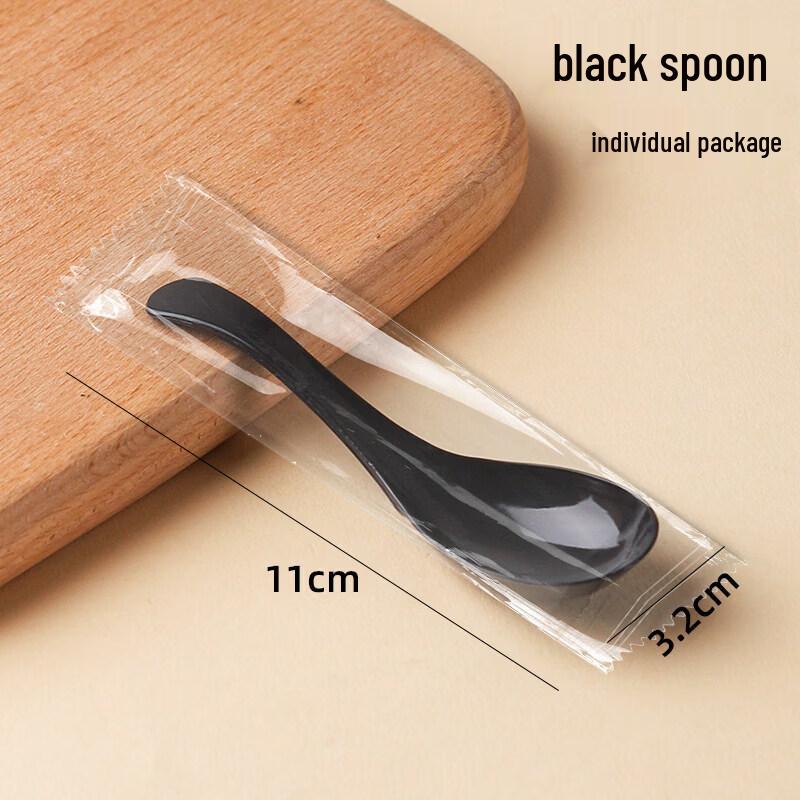 Qiwei Commercial Food-Grade Disposable Plastic Spoons