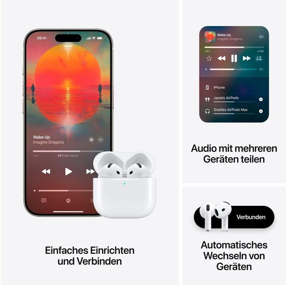 Auriculares TWS Apple AirPods 4