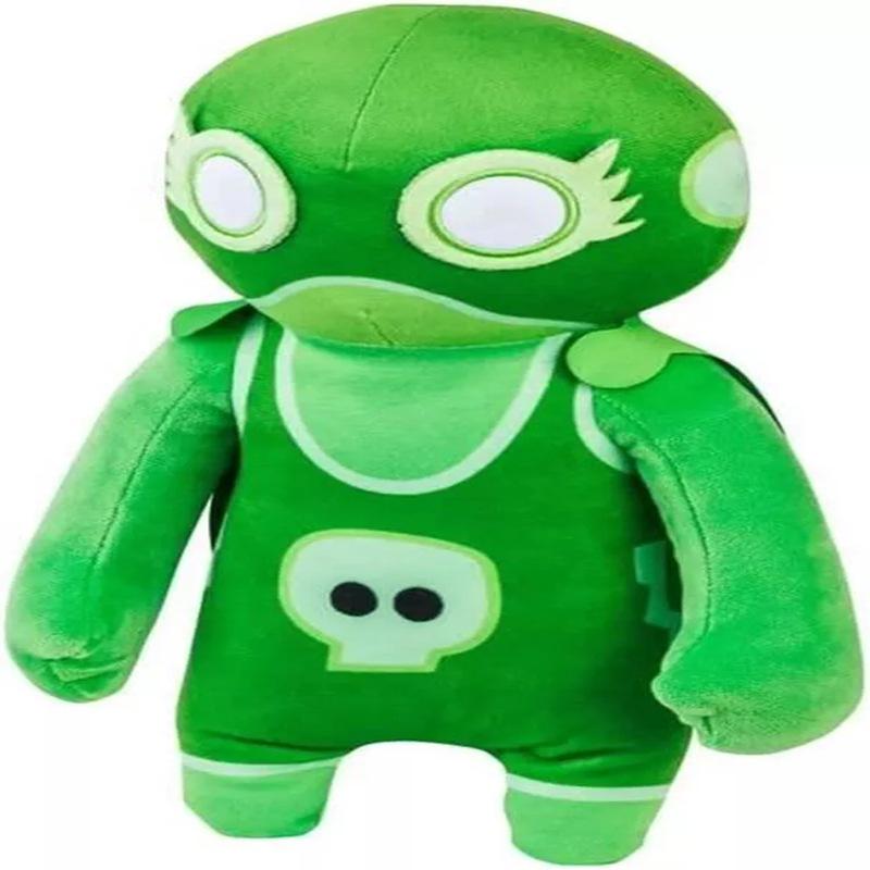 

12 Gang Beasts Green Wrestler Plush Toy - Video Game Character 30cm синій