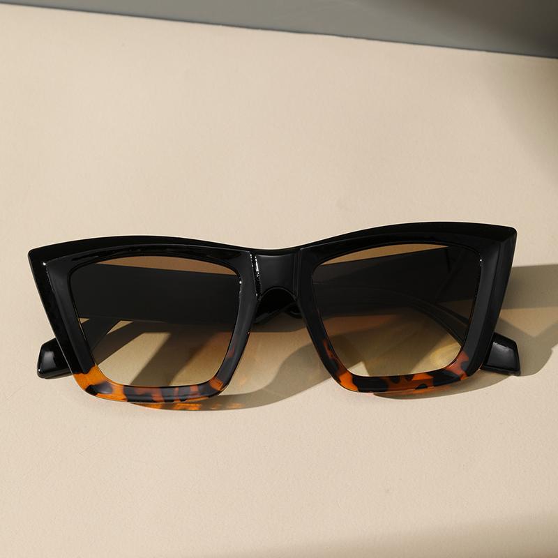 

Модные солнцезащитные очки «кошачий глаз» UV40, уличные солнцезащитные очки с защитой от ультрафиолета