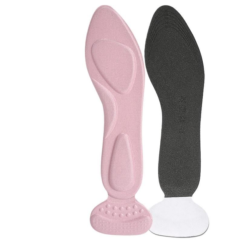 

Women Soft Arch Breathable Insole Sweat Absorbing Shock Absorption Pressure Relief Sports Full Pad Cut to Fit One size
