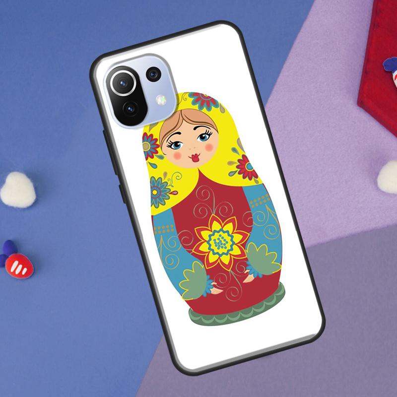Russian Nesting Doll Cover For Xiaomi 14 Ultra 13 11T 12T 13T 14T Pro POCO X6 X7 Pro X3 X5 F3 F5 F6 M6 Pro Case