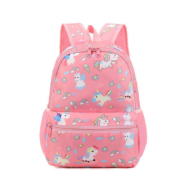 Adorable Cartoon Animal Backpack For Kindergarten Nylon Travel Bag For Kids
